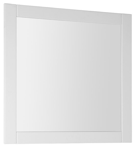 Aqualine Aqualine, FAVOLO zrcadlo v rámu 80x80cm, bílá mat, FV080