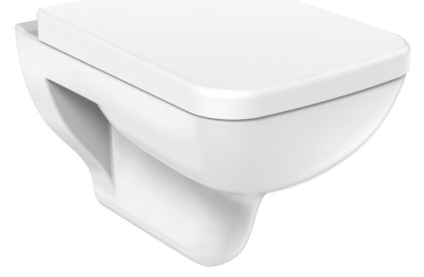 CREAVIT BENE závěsná WC mísa, 35,5x51 cm, bílá