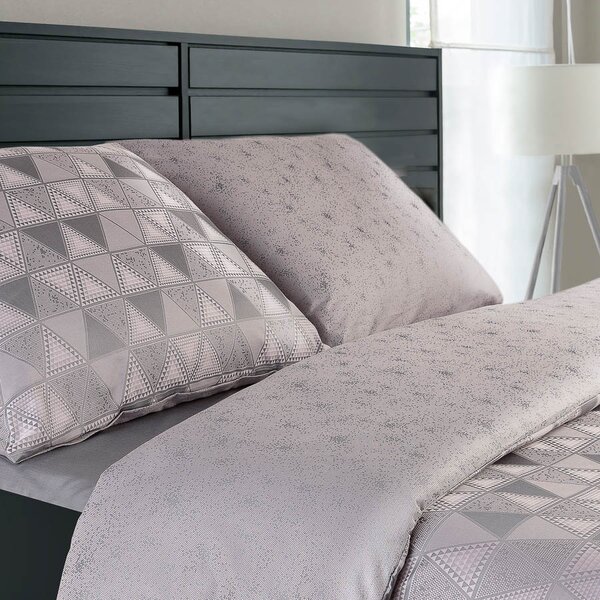 Povlečení Veba STAR Nordic I šedorůžová Velikost: 140x200 cm + 70x90 cm