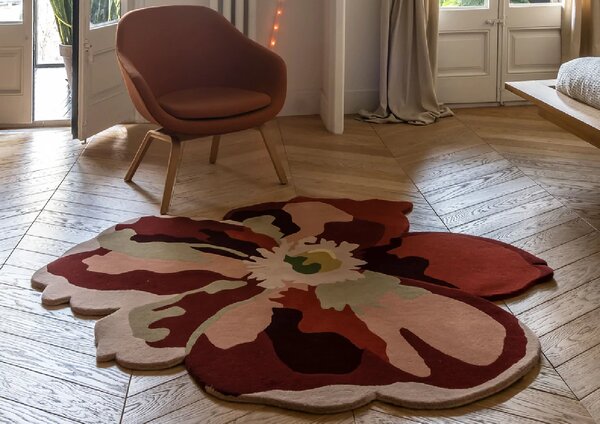 Nanimarquina Vlněný koberec Bloom 2, 170x150 cm, kolekce Flora