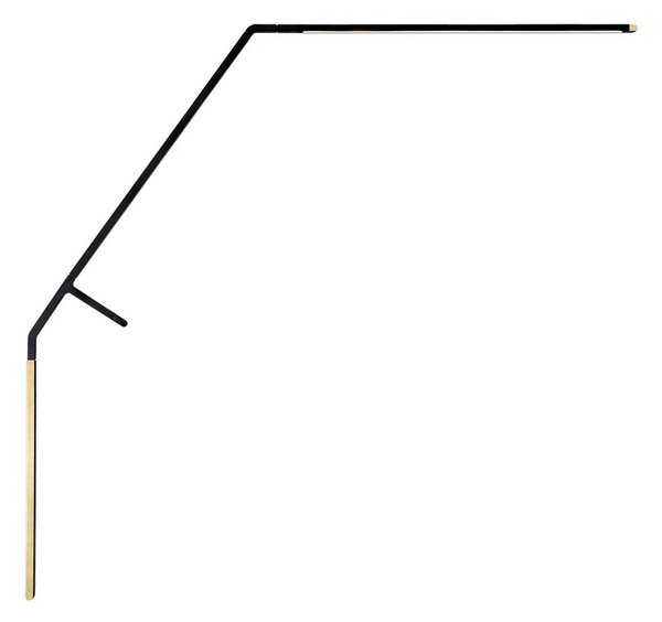 Nemo Bird, černá designová stolní lampa, 10W LED 2700K stmívatelná, výška 86cm