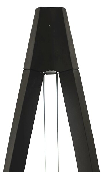 Nemo In The Wind Floor, černá stojací lampa se stmívačem, LED 58W 2700K, výška 183cm