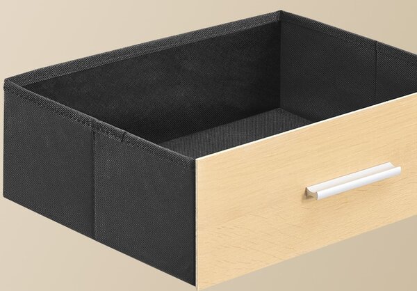 SONGMICS Předsíňový věšák Viro 80,4 cm bílý/dub zlatý