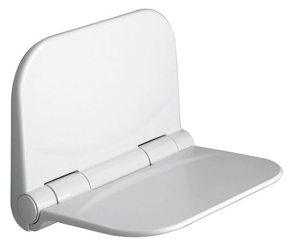 Sapho Aqualine DINO sklopné sedátko do sprchového koutu, 37,5x29,5cm, bílá (DI82)