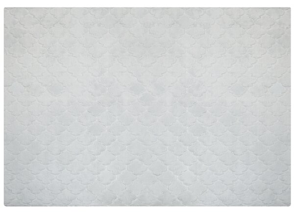 Koberec z umělé kožešiny GHARO Světle šedá 160 x 230 cm