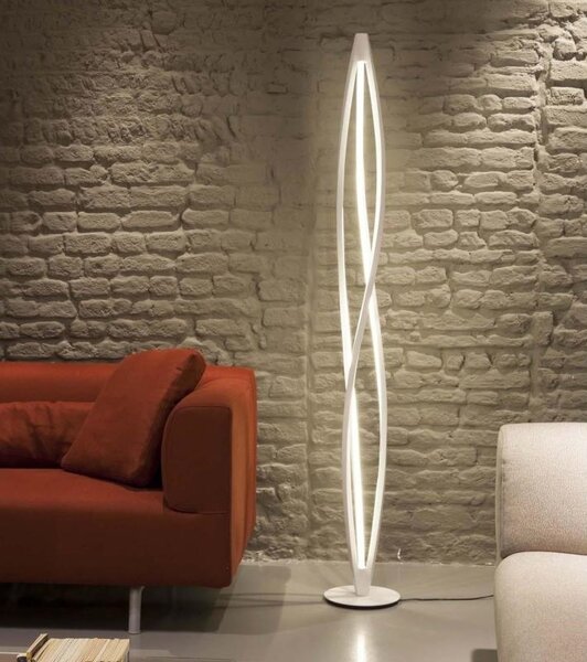 Nemo In The Wind Floor, bílá stojací lampa se stmívačem, LED 58W 2700K, výška 183cm