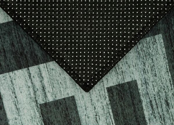 Breno Kusový koberec LUNA 101 grey, 60x180 cm, Šedá/Vícebarevné
