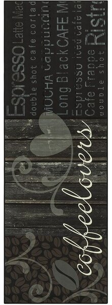 Breno Kusový koberec LUNA 103/black, 60x180 cm, Vícebarevné