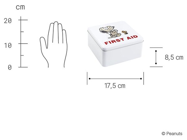 PEANUTS Dóza First Aid