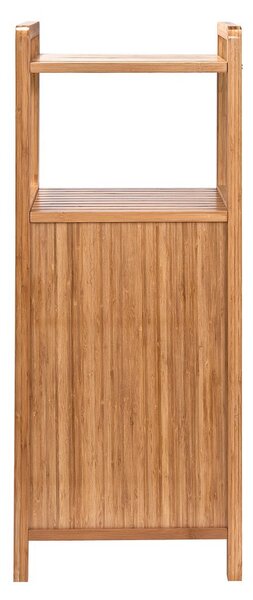 BIG BAMBOO Regál s košem na prádlo
