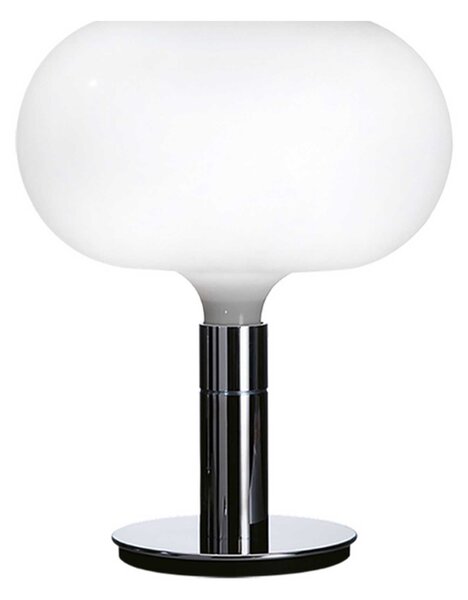 Nemo AM1N, chromová stolní lampa se stmívačem, 1x150W E27, výška 48cm