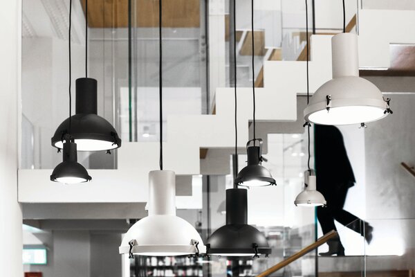 Nemo Projecteur 165 pendant, industriální závěsné svítidlo, 1x23W E27, moka, prům 17cm