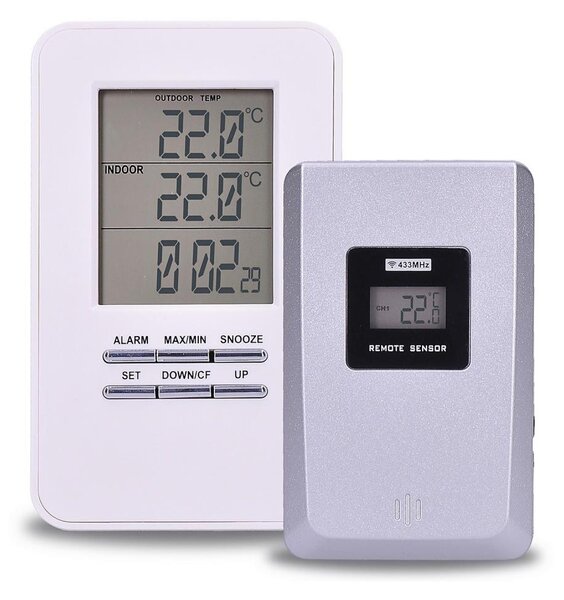 Solight TE44 - Digitální teploměr se senzorem 2xAAA
