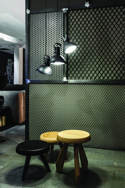 Nemo Projecteur 165 pendant, industriální závěsné svítidlo, 1x23W E27, moka, prům 17cm