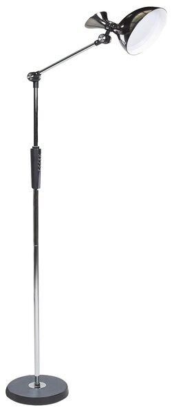 LED stojací lampa ANDROMEDA se stmívačem Kov Stříbrná