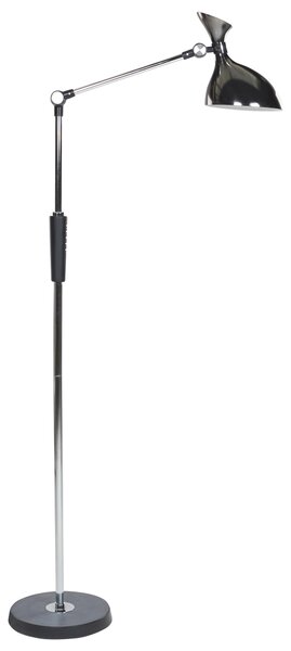 LED stojací lampa ANDROMEDA se stmívačem Kov Stříbrná