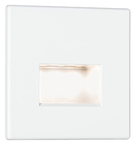 Paulmann LED zápustné svítidlo EDGE Quadro, 8x8cm, 1,2W, 230V, 2700K Barva: Matná černá