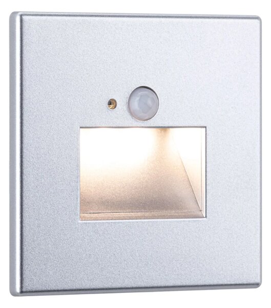 Paulmann LED zápustné svítidlo EDGE Quadro, 8x8cm, 1,2W, 230V, 2700K s čidlem Barva: Černá