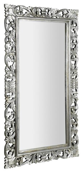 Sapho, SCULE zrcadlo v rámu, 80x150cm, stříbrná Antique, IN334