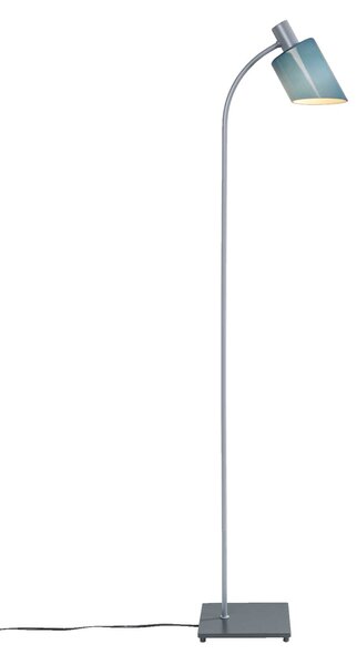 Nemo Lampe De Bureau, lampa pro čtení s modro-šedým stínítkem, 1x20W E14, výška 120cm
