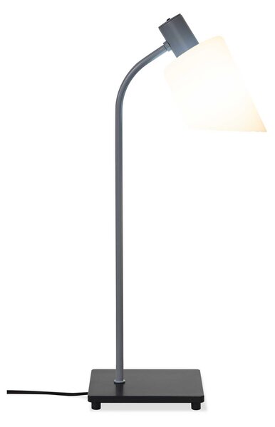 Nemo Lampe De Bureau, stolní lampa s bílým stínítkem, 1x20W E14, výška 51cm
