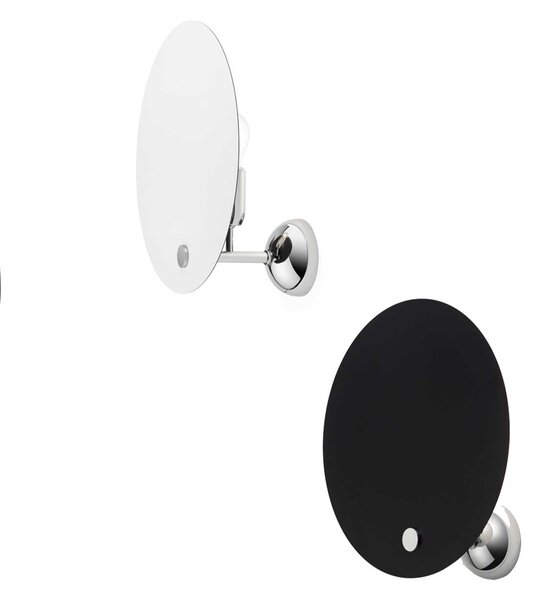 Nemo Kuta wall, černé nebo bílé nástěnné svítidlo, 1x100W E27, průměr 30cm