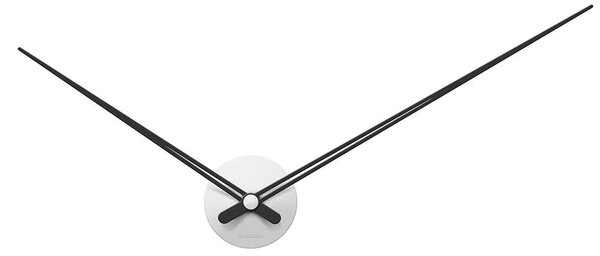 KARLSSON Nástěnné hodiny LBT Sharp bílé ∅ 90 cm