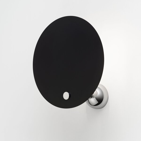 Nemo Kuta wall, černé nebo bílé nástěnné svítidlo, 1x100W E27, průměr 30cm