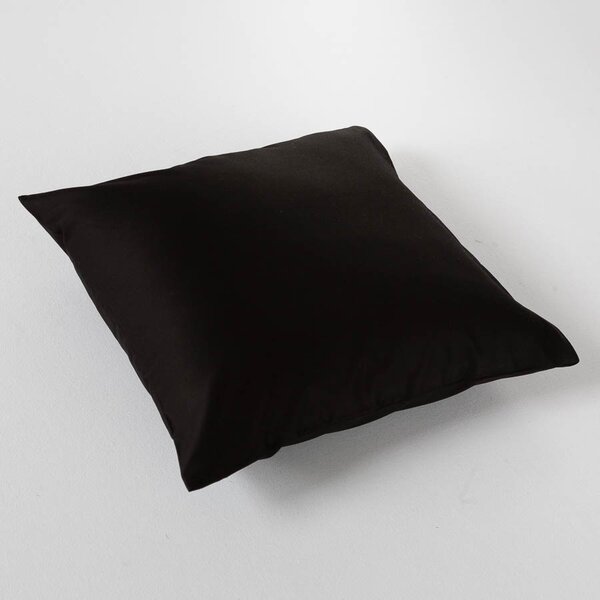 Povlak na polštář Veba GEON bavlněný satén černá Velikost: 50x50 cm
