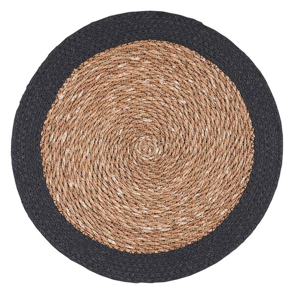 SAUVAGE Prostírání 38 cm - černá