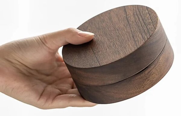 Gaira® Popelník Walnut 8343, Barva stříbrná