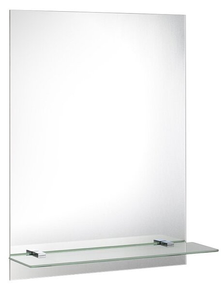 Sapho Zrcadlo s otvory pro polici 60x80cm, včetně závěsů (22430)