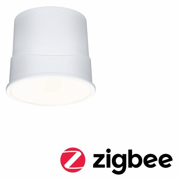 PAULMANN LED Modul vestavné svítidlo Smart Home Zigbee Base Coin kruhové 50mm Coin 4,9W 230V stmívatelné 3000K satén 924.69