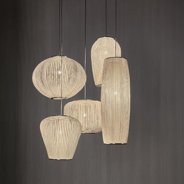 A-Emotional Light A-emotional Coral Compo Medium, závěsné svítidlo, 5x12W LED E27, bílá, radiální rozeta Ø12cm