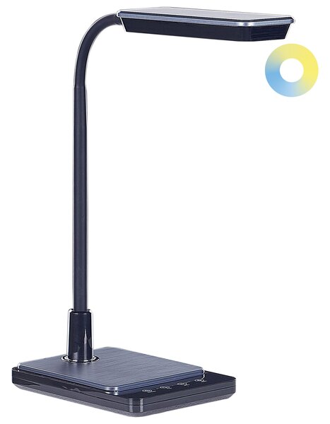 LED stolní lampa CENTAURUS se stmívačem Kov Černá