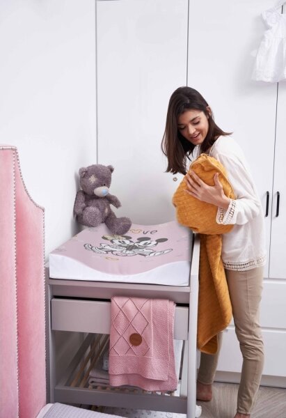 CebaBaby - Přebalovací podložka dvouhranná COSY DISNEY 50x70 cm růžová
