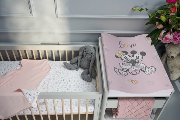 CebaBaby - Přebalovací podložka dvouhranná COSY DISNEY 50x70 cm růžová