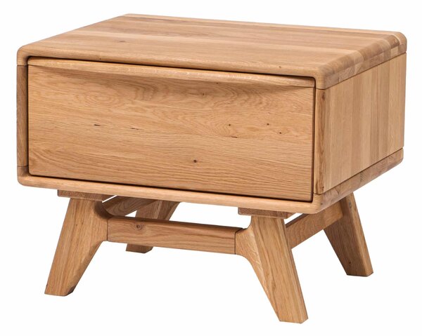 Dubový noční stolek Bara
