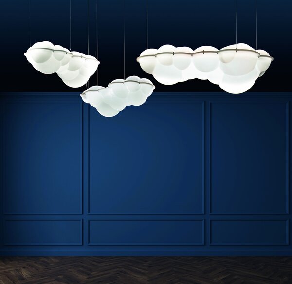 Nemo Nuvola, závěsné svítidlo, 132W LED 2700K, 154x87cm