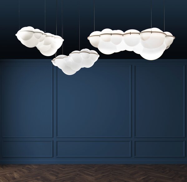 Nemo Nuvola Minor, závěsné svítidlo, 90W LED 2700K, 100x58cm