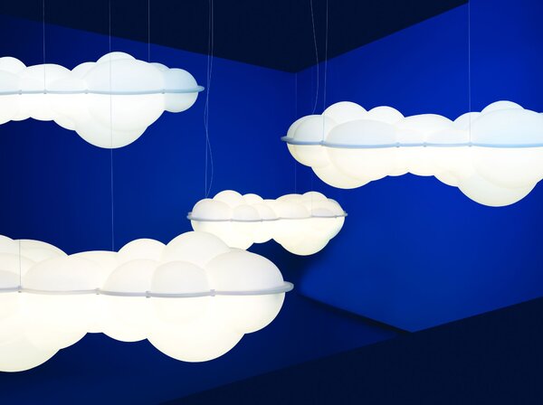 Nemo Nuvola, závěsné svítidlo, 132W LED 2700K, 154x87cm