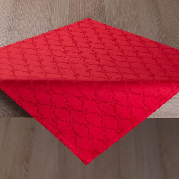 Ubrus Veba GARBO Mašličky červená Velikost: 40x120 cm