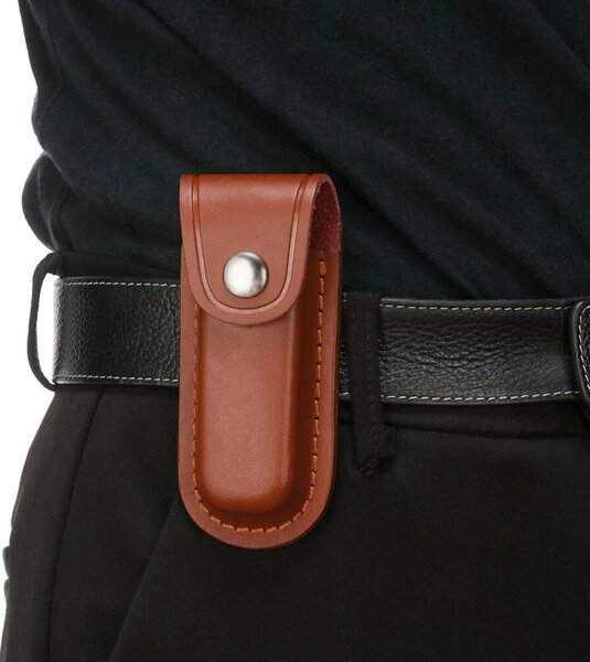 Gaira® Pouzdro na nůž N138, Barva hnědá
