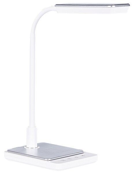 LED stolní lampa CENTAURUS se stmívačem Kov Bílá