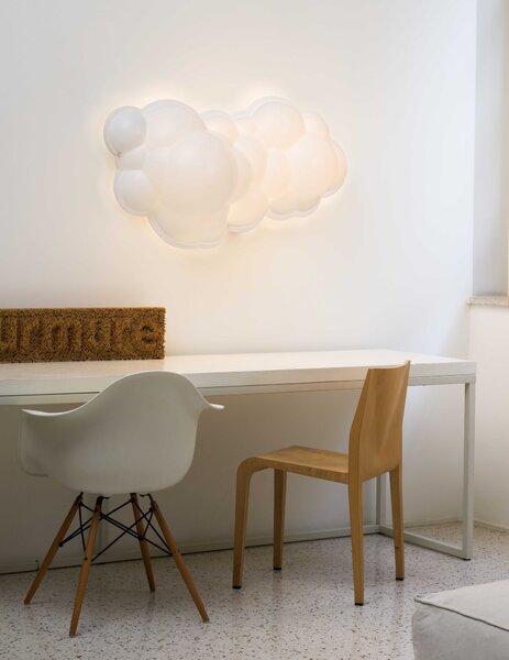 Nemo Nuvola Minor H14, stropní/nástěnné svítidlo, 45W LED 2700K, 100x58x14cm