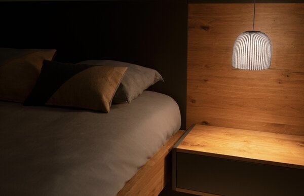 A-Emotional Light A-emotional Onn mini, závěsné svítidlo, 1x4W LED E14, bílá, Ø16cm, výška 15cm