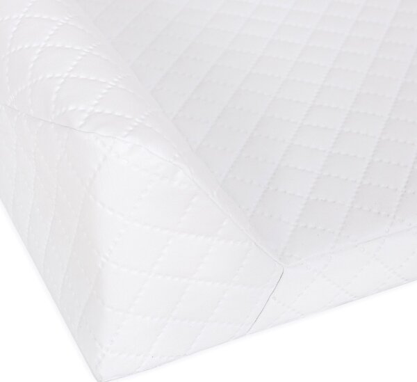 CebaBaby - Přebalovací podložka s pevnou deskou dvouhranná COMFORT 50x70 cm bílá