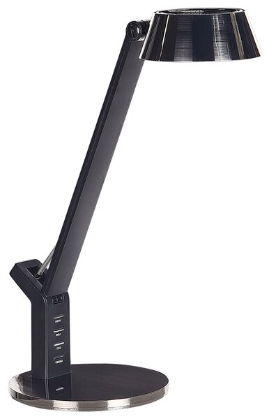 LED stolní lampa CHAMAELEON s USB portem Kov Mosazná