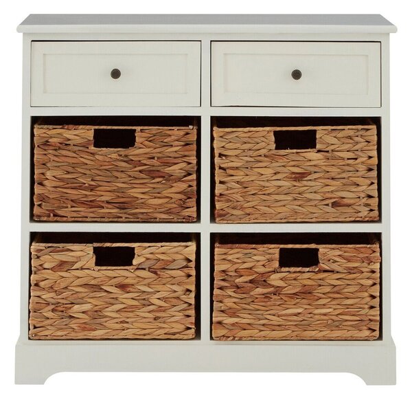 Slonovinová komoda z masivu pavlovnie 76x70x33 cm Vermont – Premier Housewares