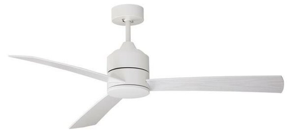 NOVA LUCE stropní ventilátor AXEL bílý hliník a listy dub 9952355